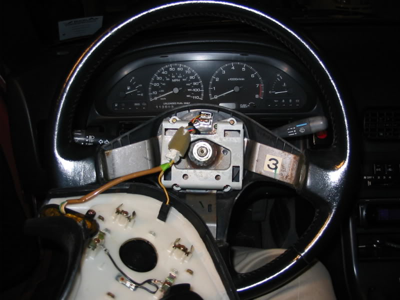 Nissan 240sx steering wheel removal #5