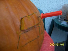 Cutting out the picture