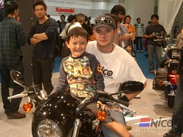 Neal at the Tokyo Motor Show