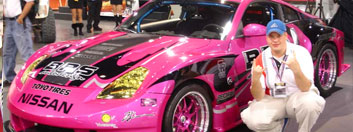 SEMA Toyo Tires 350z