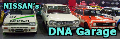 History of Nissan: DNA Garage at Zama