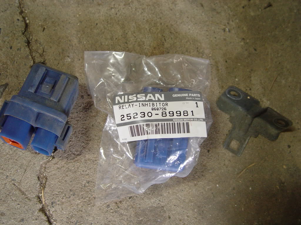 Nissan 300zx starter relay problems