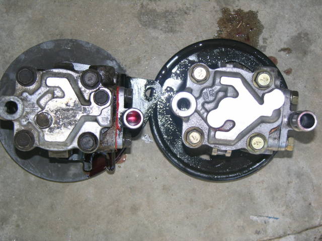 1990 Nissan 240sx power steering pump removal #9