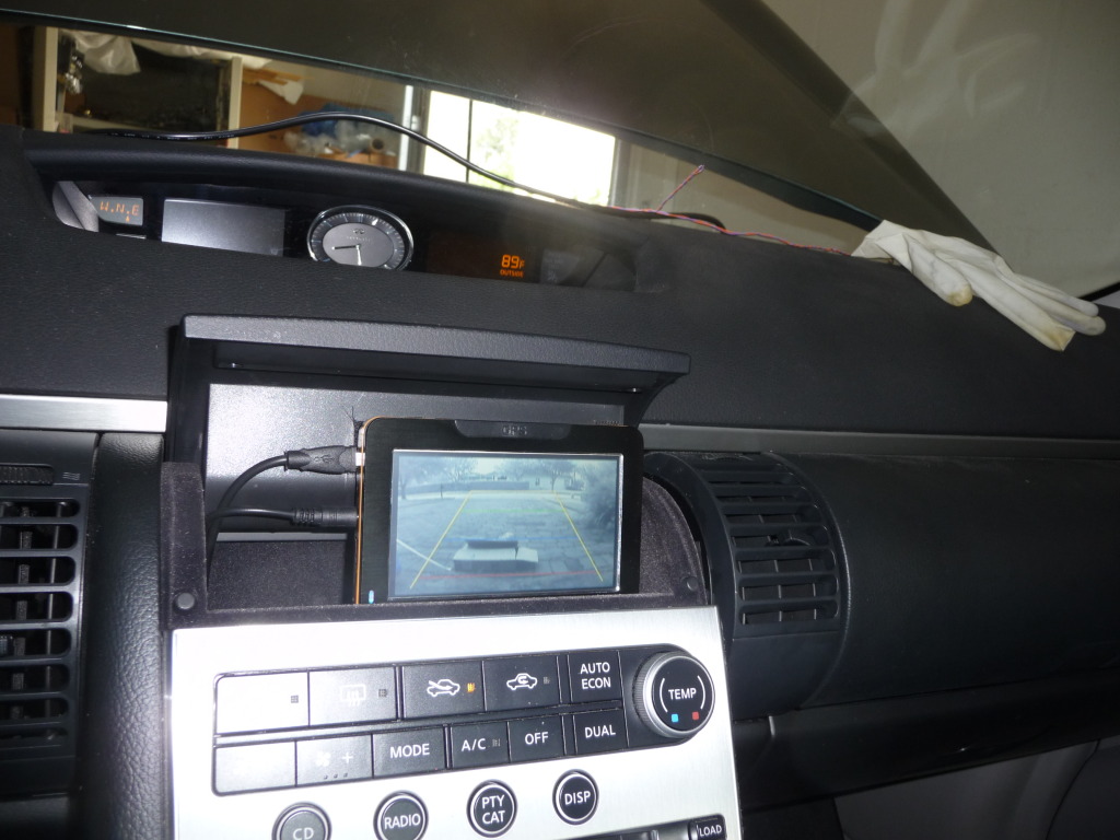 Nissan armada aftermarket backup camera #5