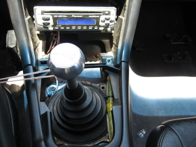 Nissan 240sx short shifter install #3