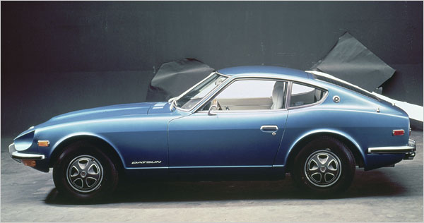 datsun 240Z As you know Datsuns are notorious for rusting on the boat on