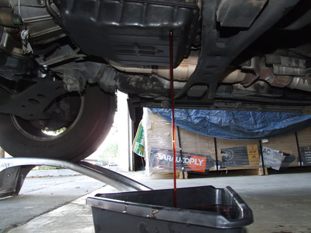 How to check transmission fluid 1995 nissan pathfinder