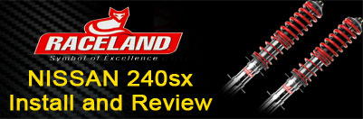 Raceland 240sx S13 coilovers – Installation and Review