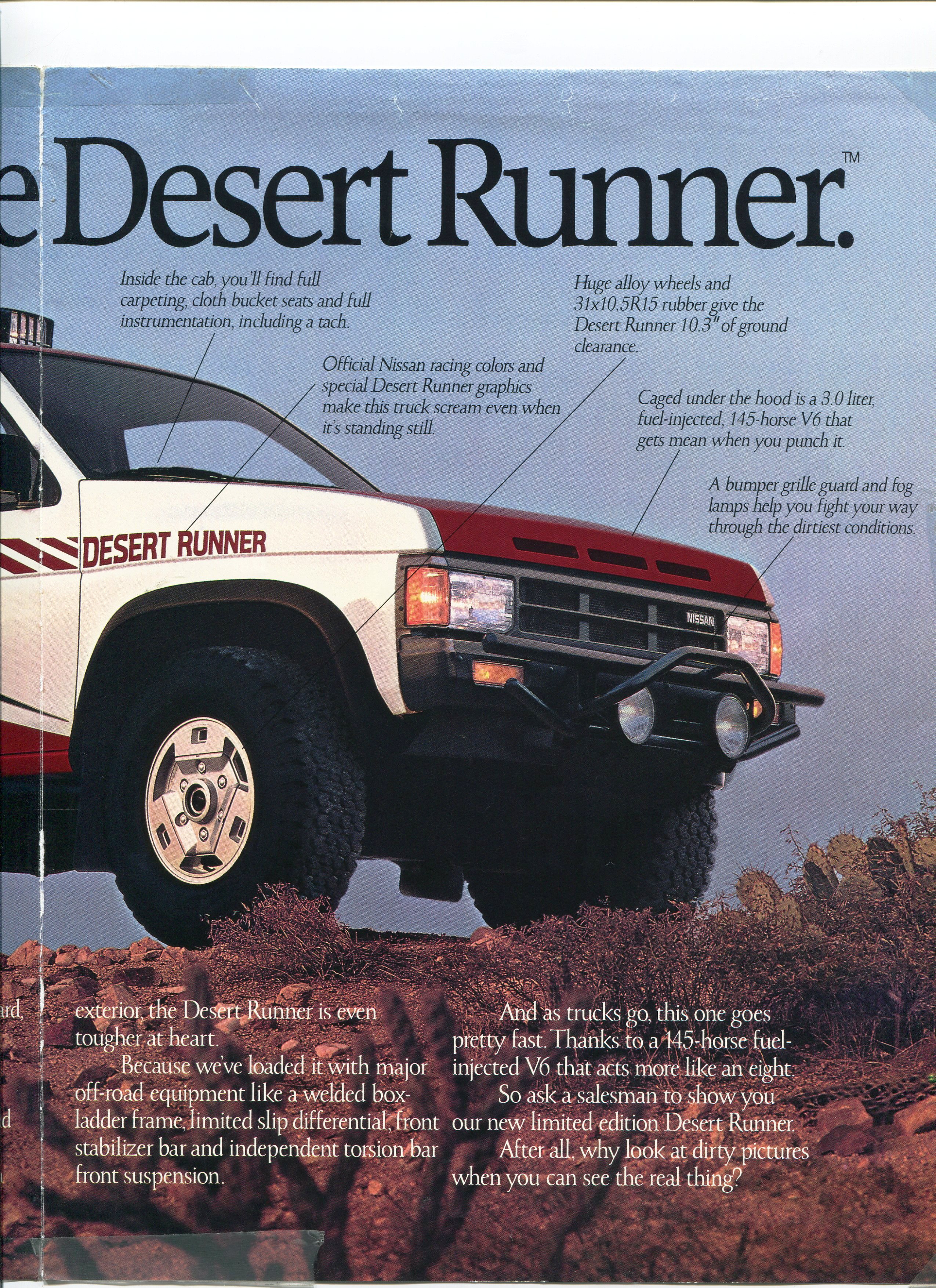1988 Nissan hardbody desert runner #6