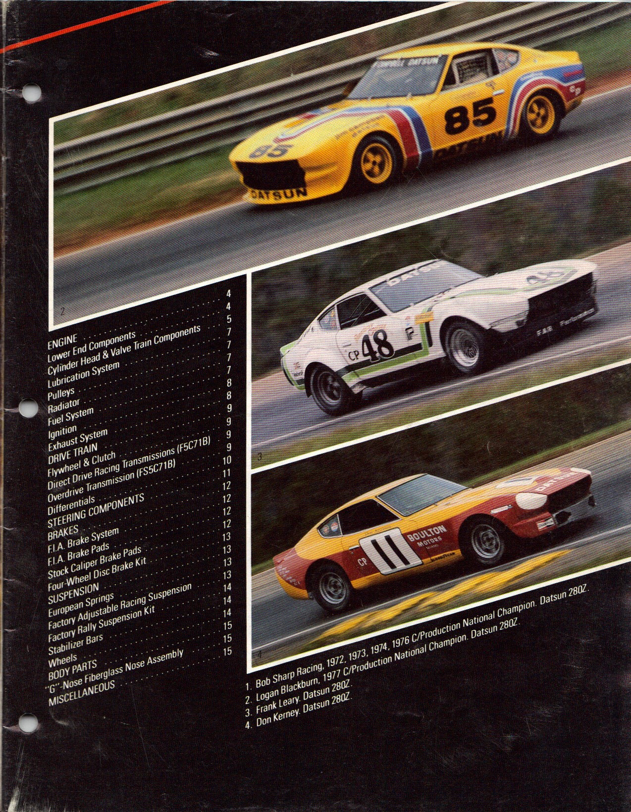 Nissan competition parts #10