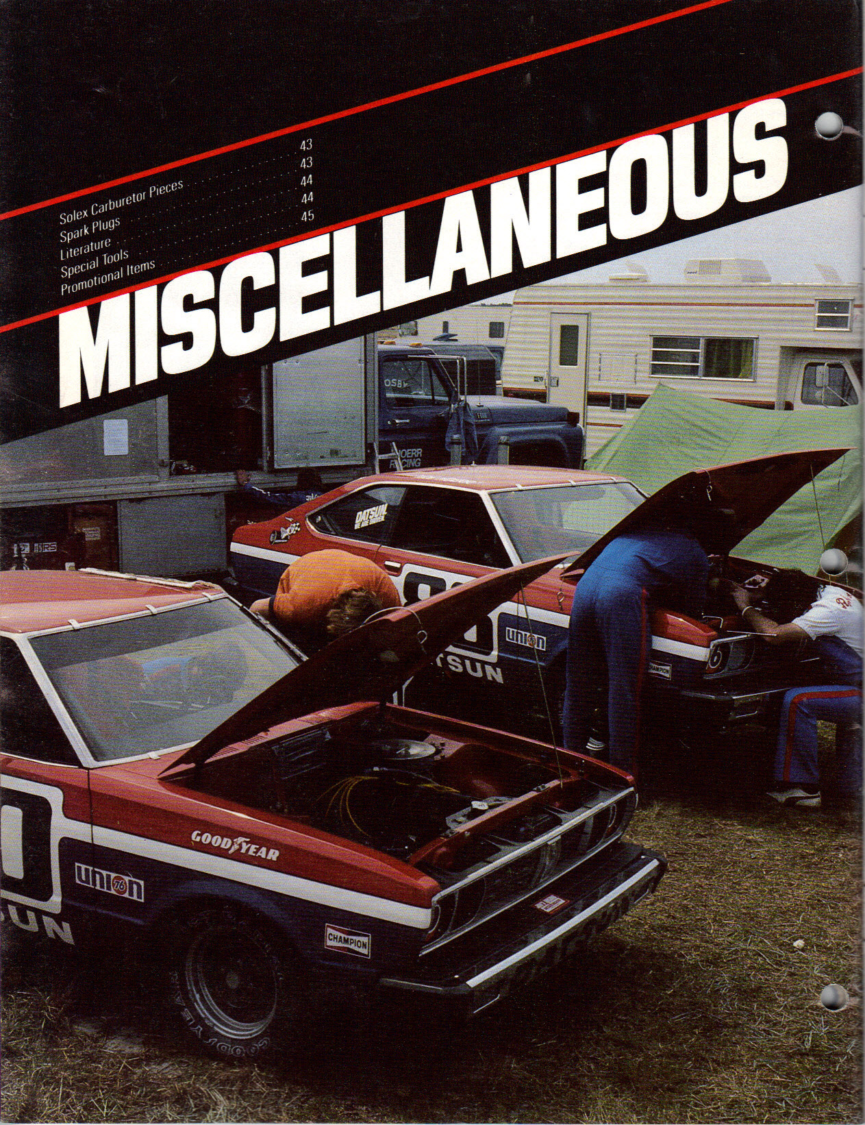 Nissan competition catalog