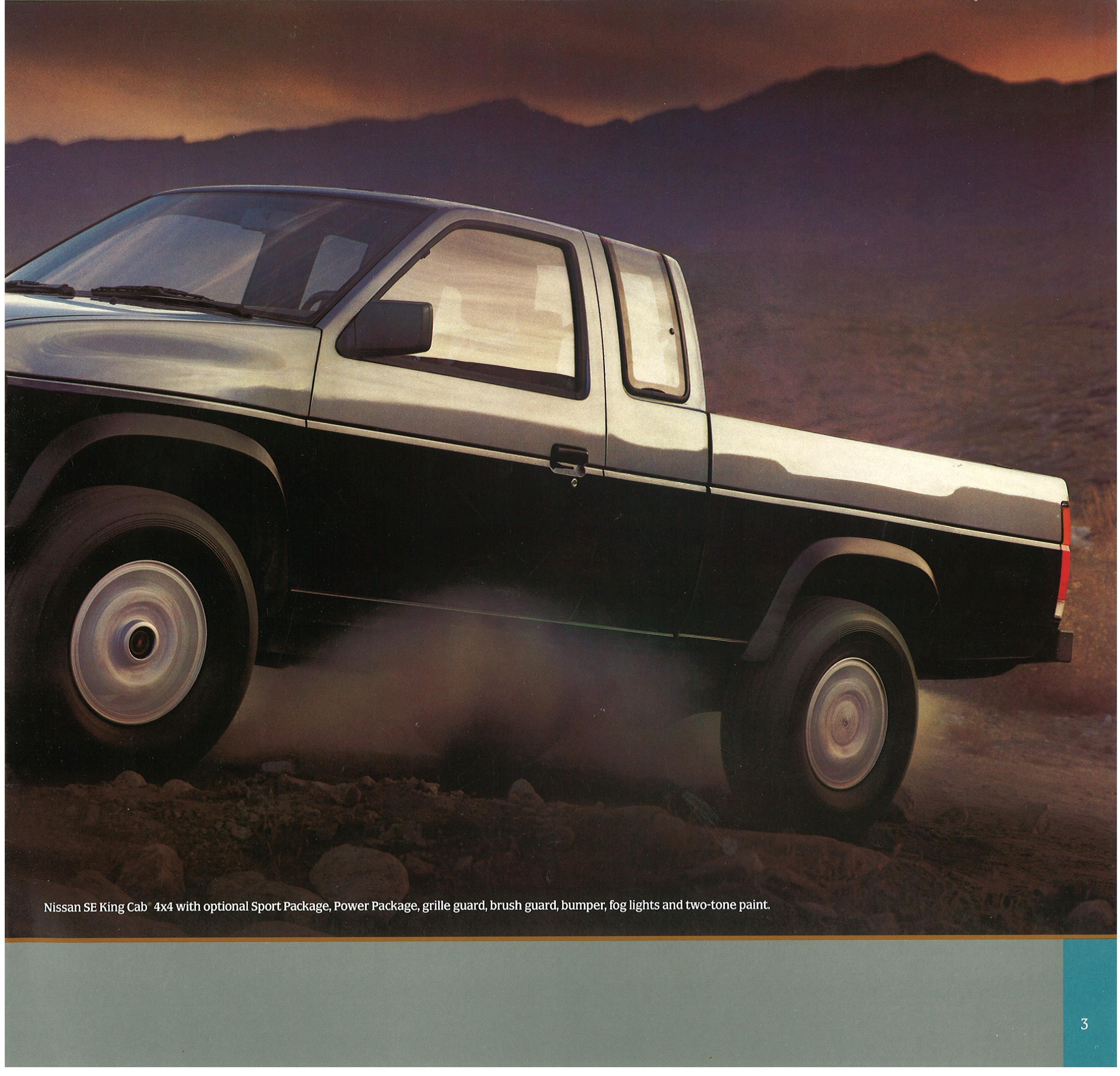 ... The Original 1987 Nissan Pickups Dealer Brochure That Was Nissan D21