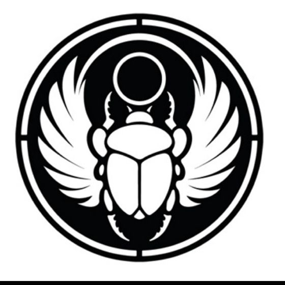 scarab emblem