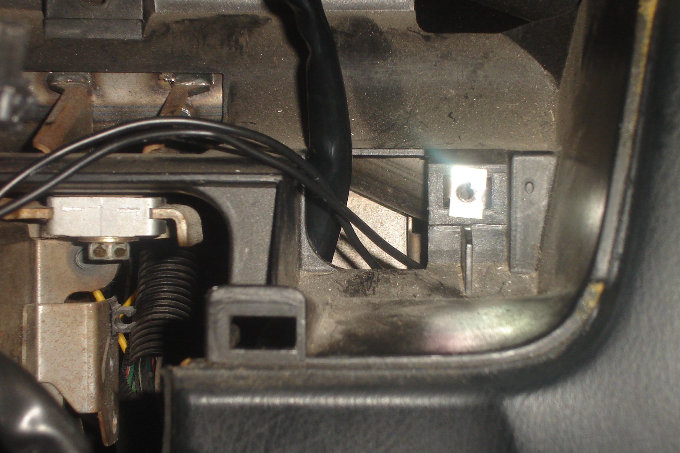 Routing the Turbo Timer harness through the dash