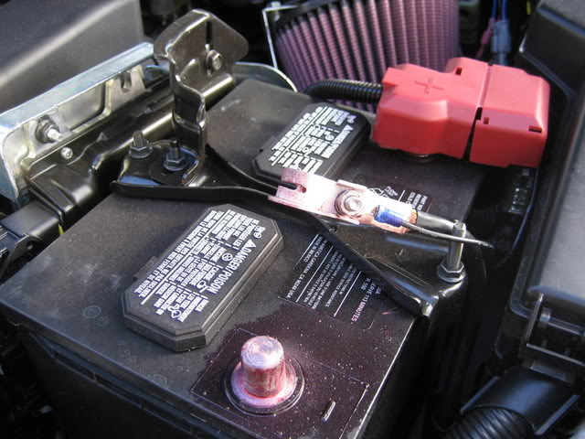 2007 nissan store altima battery terminal