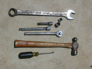 Tools needed for removal/replacement of PS pump