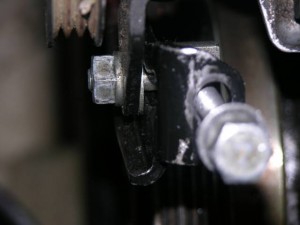 Power steering pump re-installation 3