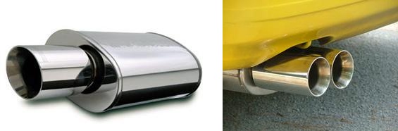 BRM exhaust tips