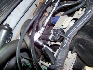 Removing Ignition Coil from rear of engine Nissan Maxima/Infiniti I30