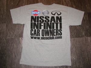 Nissan Infiniti shirt