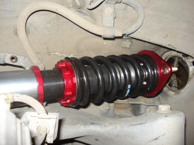 300ZX coilover installation