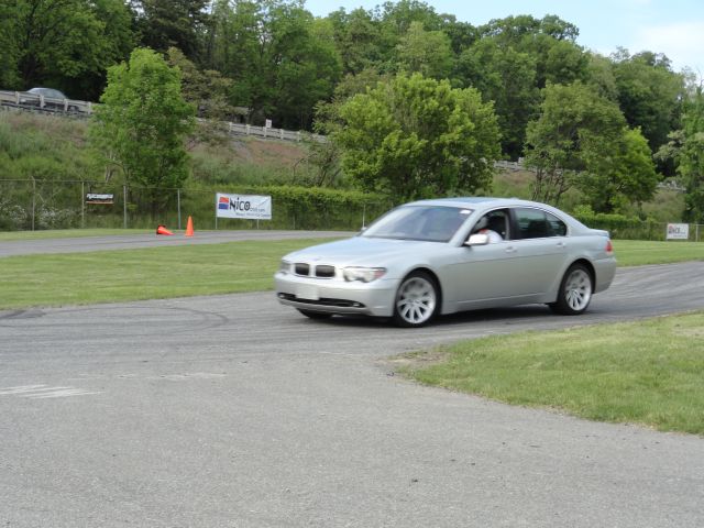 BMW 745i autocross