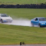 Heavy rain on Nelson Ledges Road Course