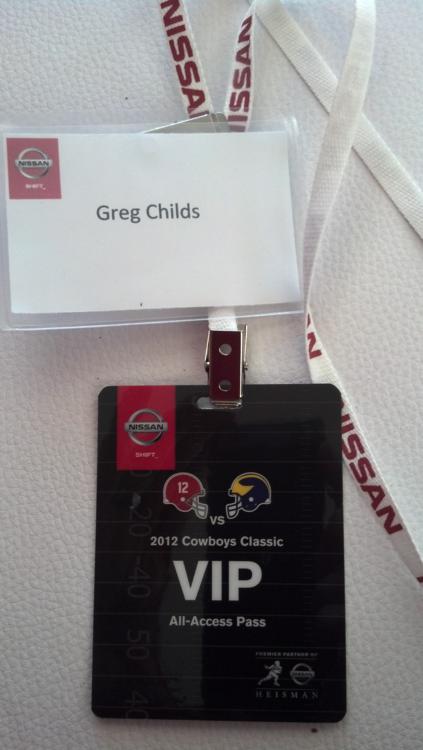 Nissan VIP Pass