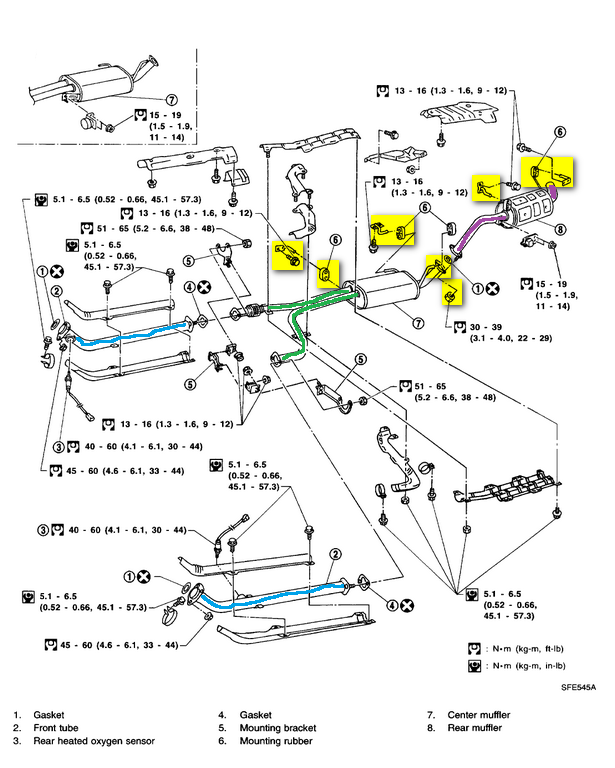 2000 Nissan Maxima Exhaust System Diagram - Drivenheisenberg