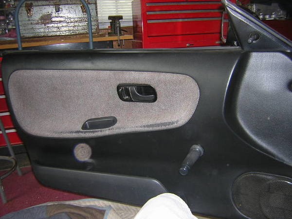 240sx Removing S13 Door Panel Fabric