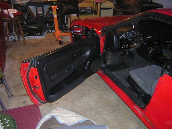 240sx Removing S13 Door Panel Fabric