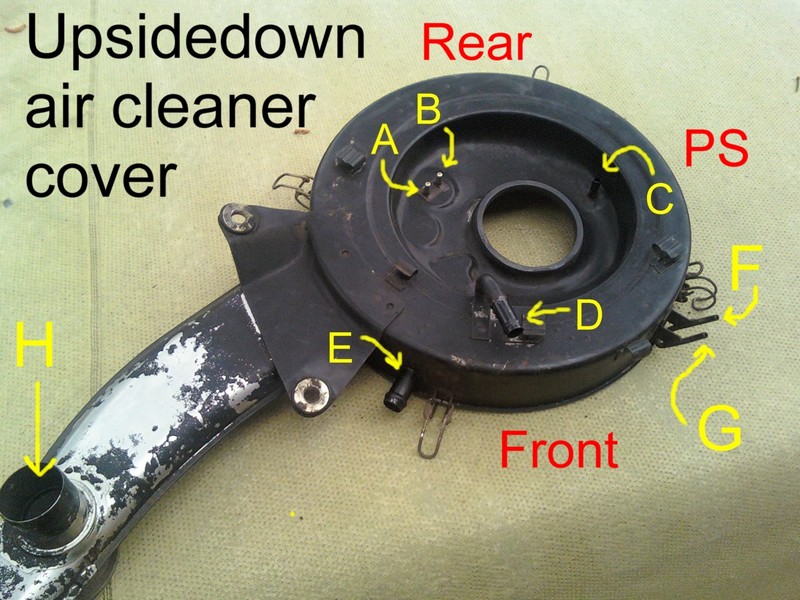 Nissan 720 Pickup Truck Vacuum Hose Routing