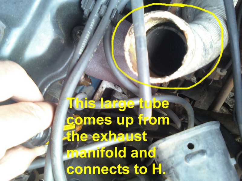 Nissan 720 Pickup Truck Vacuum Hose Routing