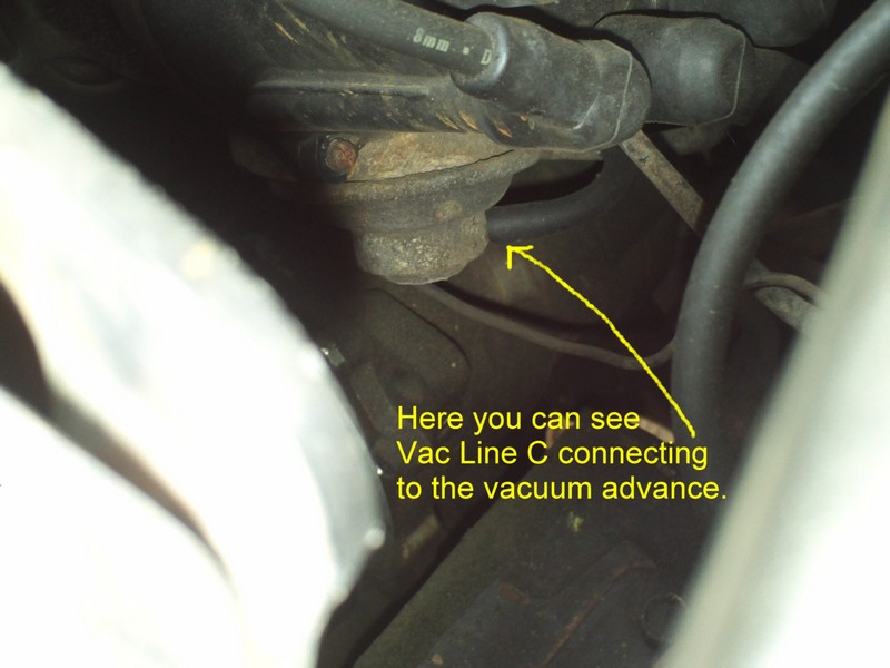 Nissan 720 Pickup Truck Vacuum Hose Routing