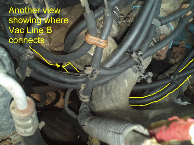 Nissan 720 Pickup Truck Vacuum Hose Routing