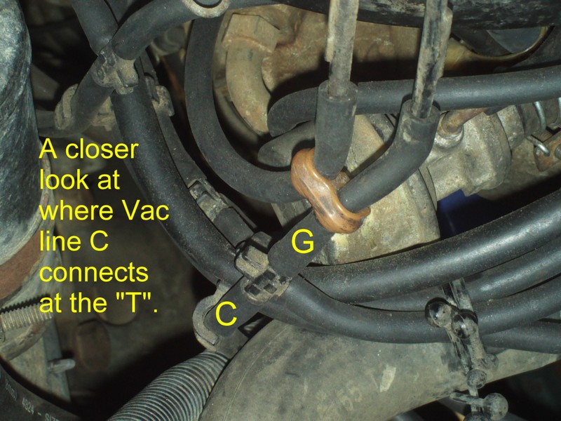 Nissan 720 Pickup Truck Vacuum Hose Routing