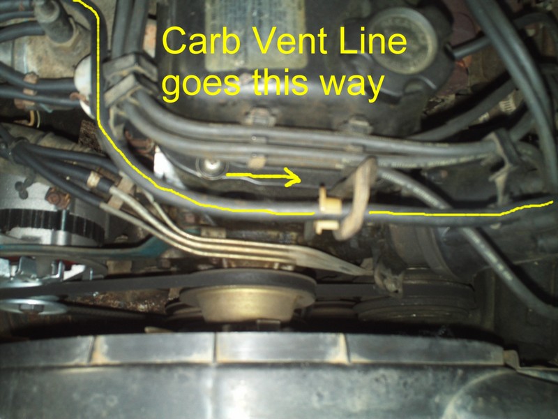 Nissan 720 Pickup Truck Vacuum Hose Routing