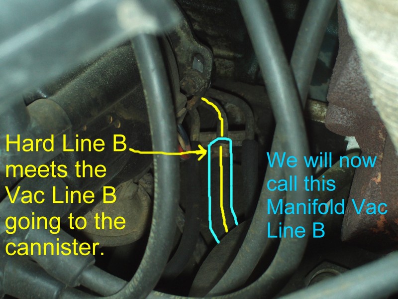 Nissan 720 Pickup Truck Vacuum Hose Routing