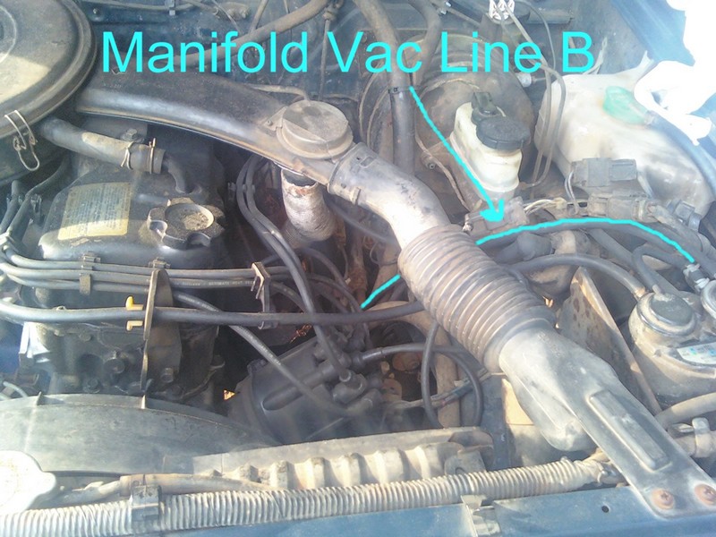 Nissan 720 Pickup Truck Vacuum Hose Routing