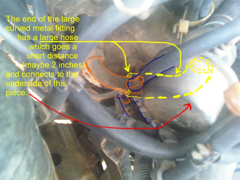 Nissan 720 Pickup Truck Vacuum Hose Routing