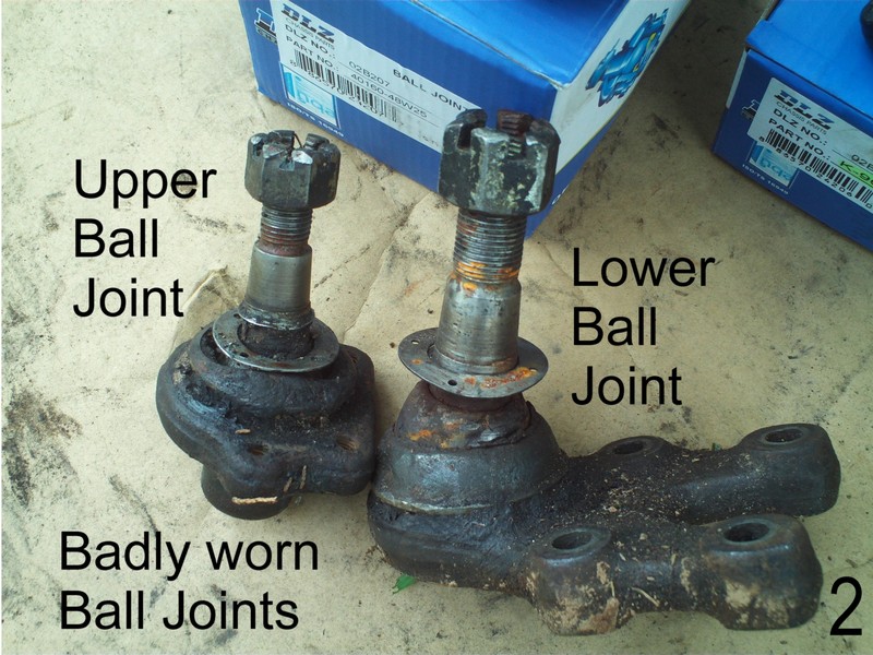 Nissan 720 Pickup Ball Joint Replacement