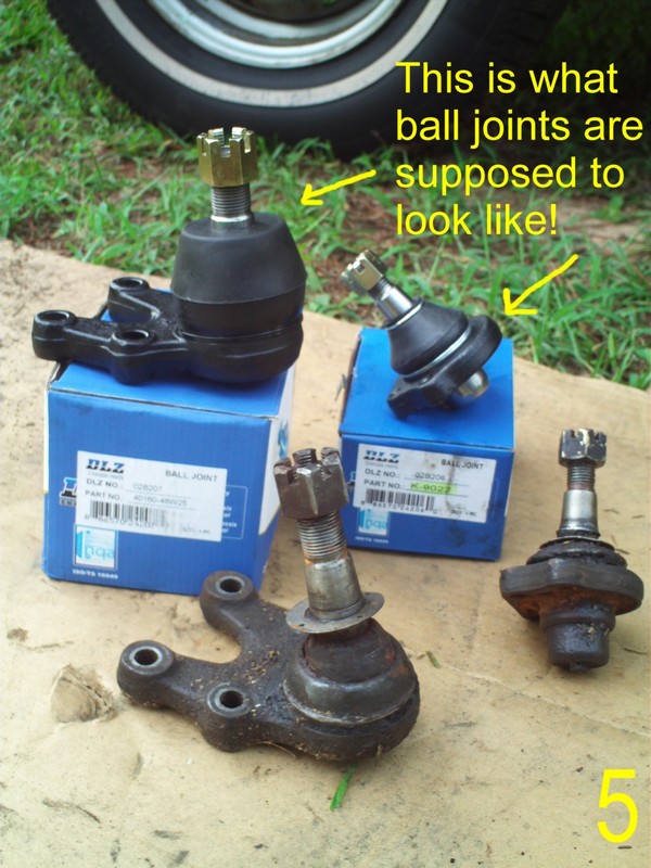 Nissan 720 Pickup Ball Joint Replacement