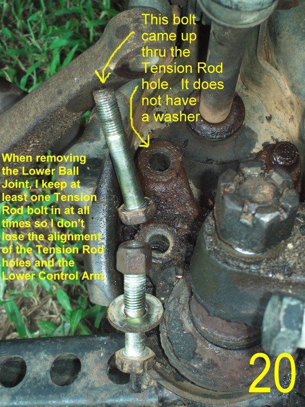 Nissan 720 Pickup Ball Joint Replacement