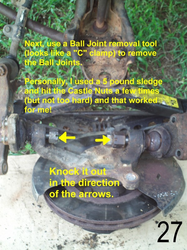 Nissan 720 Pickup Ball Joint Replacement