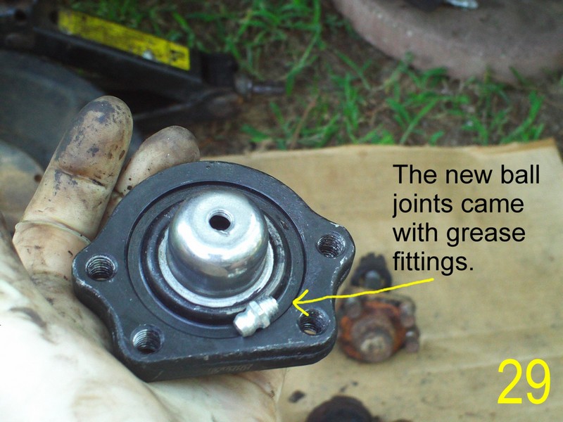 Nissan 720 Pickup Ball Joint Replacement