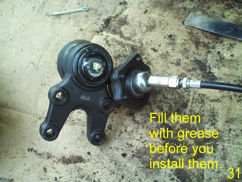 Nissan 720 Pickup Ball Joint Replacement