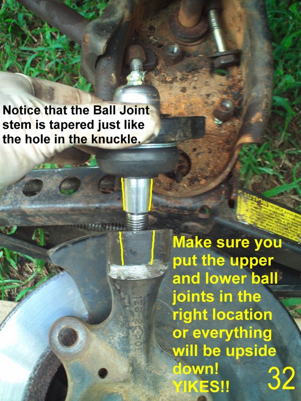 Nissan 720 Pickup Ball Joint Replacement