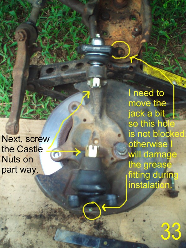 Nissan 720 Pickup Ball Joint Replacement