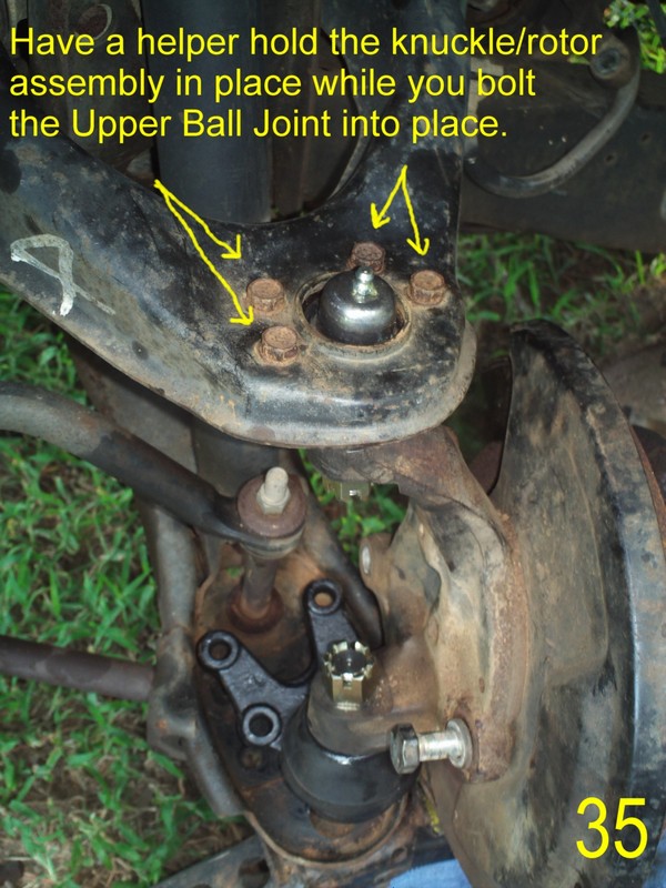 Nissan 720 Pickup Ball Joint Replacement