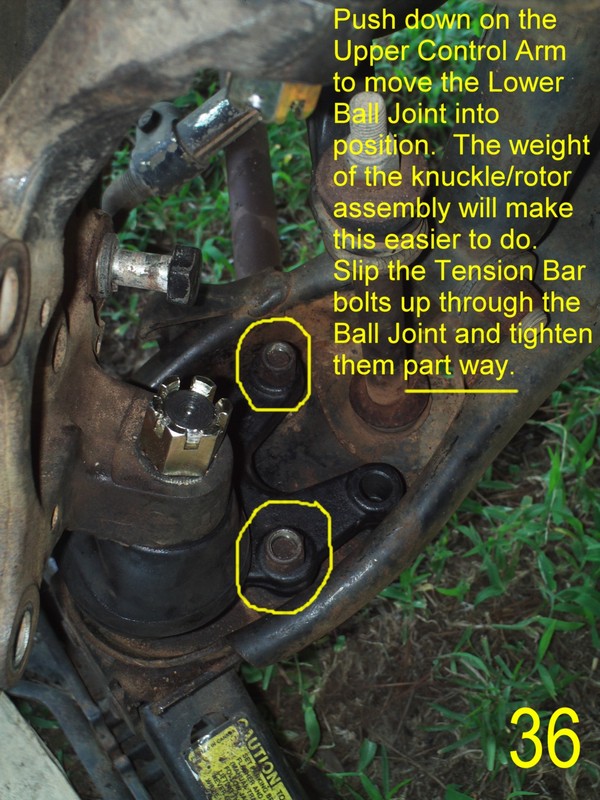 Nissan 720 Pickup Ball Joint Replacement